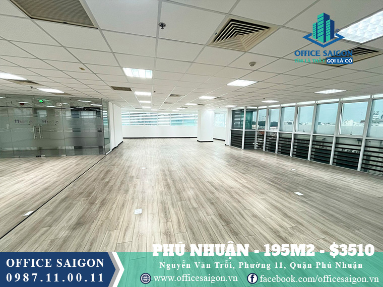 Thuê văn phòng Quận Phú Nhuận - 195m2