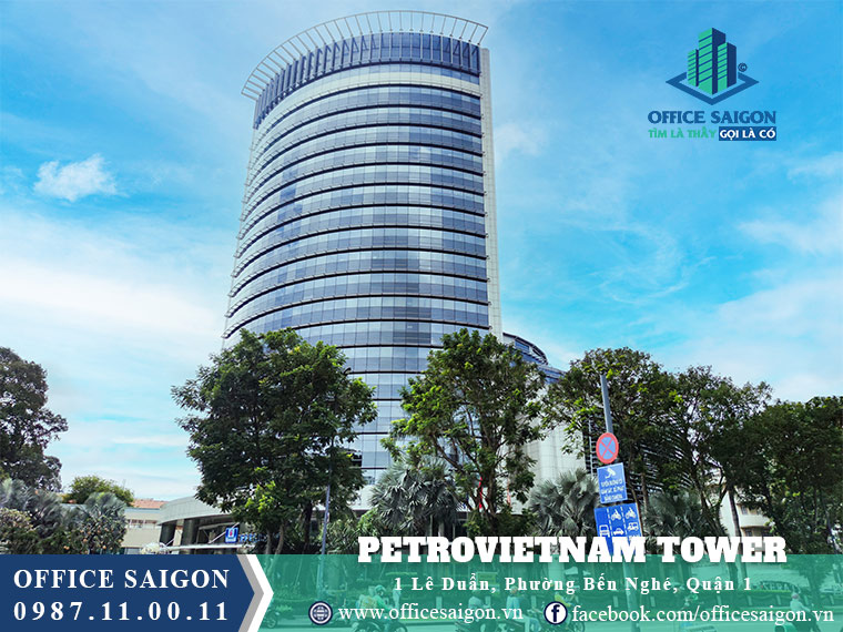 Tòa nhà Petrovietnam Tower chuẩn hạng B quận 1