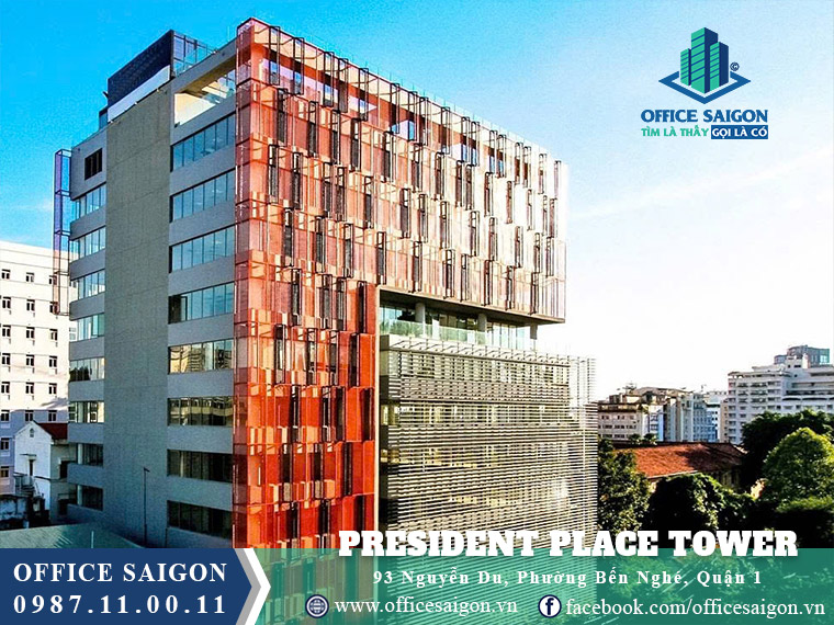 Tòa nhà văn phòng cho thuê President Place Tower Quận 1