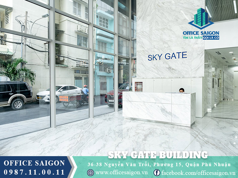 Lễ Tân toà nhà Sky Gate Nguyễn Văn Trỗi Phú Nhuận