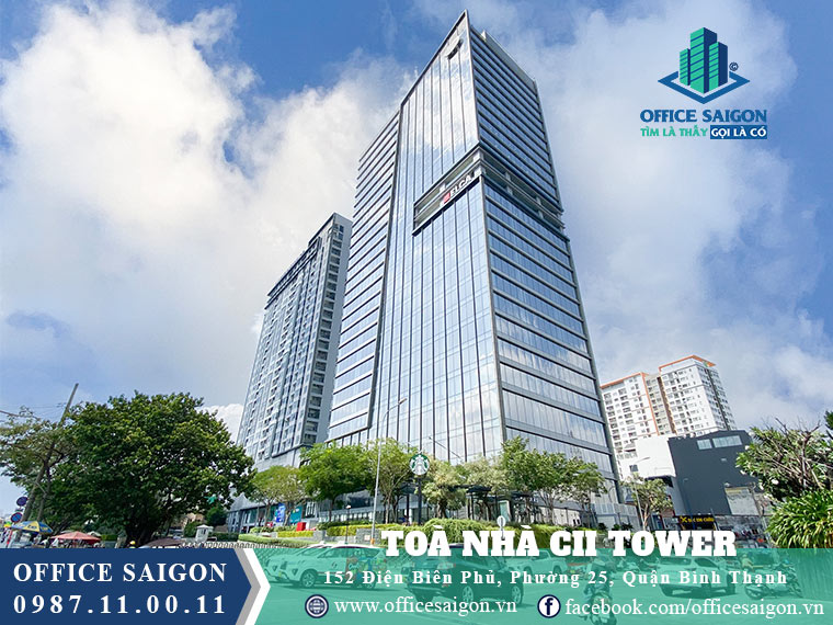 Toà nhà CII Tower văn phòng cho thuê quận Bình Thạnh