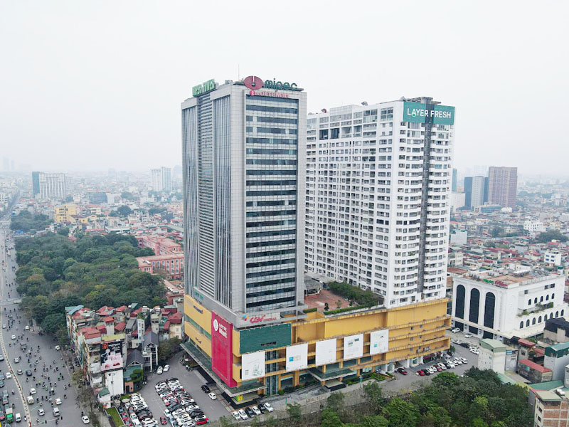 Danh sách các công ty trong tòa nhà Mipec Building quận Đống Đa