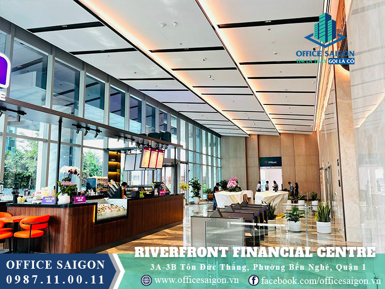 Sảnh toà nhà Riverfront Financial Centre đường Tôn Đức Thắng Quận 1