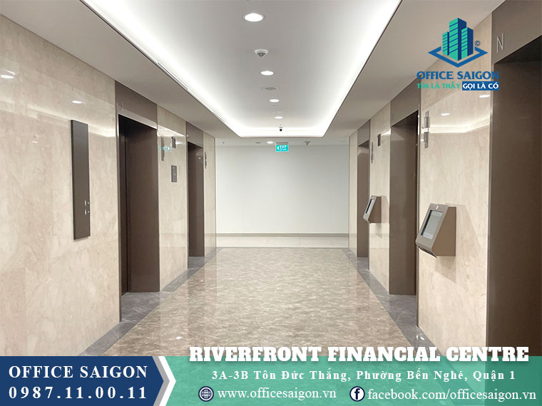 Thang máy toà nhà Riverfront Financial Centre đường Tôn Đức Thắng Quận 1