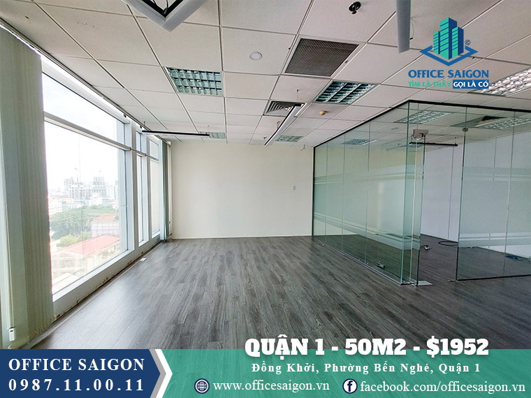 Thuê văn phòng Quận 1 - 50m2