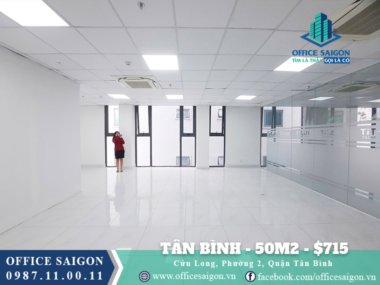 Thuê văn phòng Quận Tân Bình - 50m2