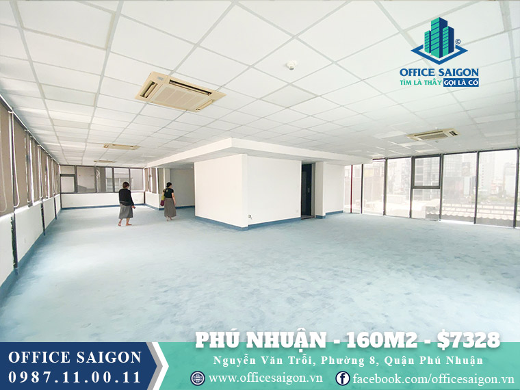 Thuê văn phòng Quận Phú Nhuận - 160m2