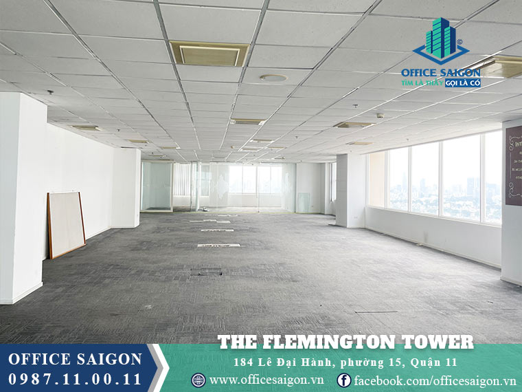 Mặt bằng văn phòng cho thuê Flemington tower quận 11