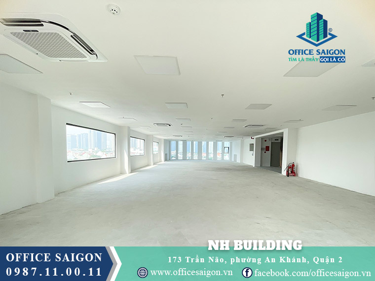 Diện tích toà nhà NH Buildig Quận 2