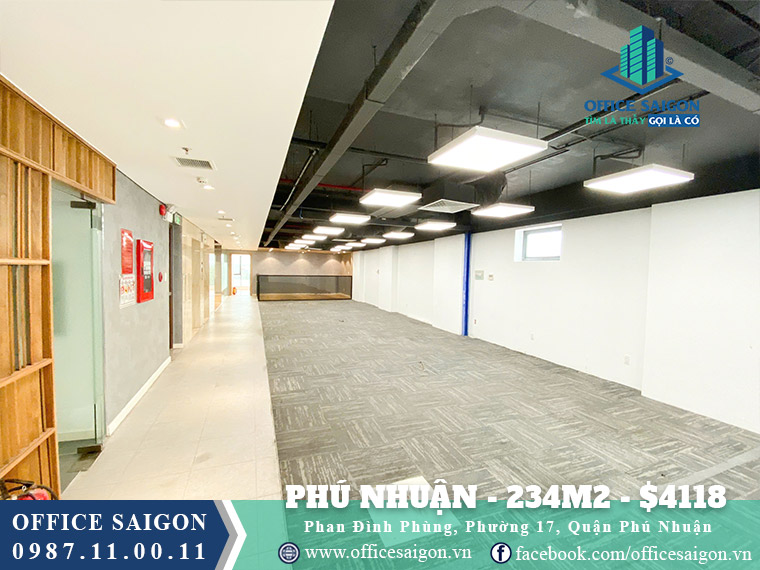 Thuê văn phòng Quận Phú Nhuận - 234m2