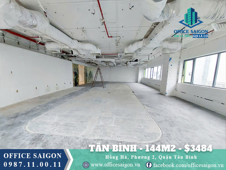 Thuê văn phòng Quận Tân Bình - 144m2