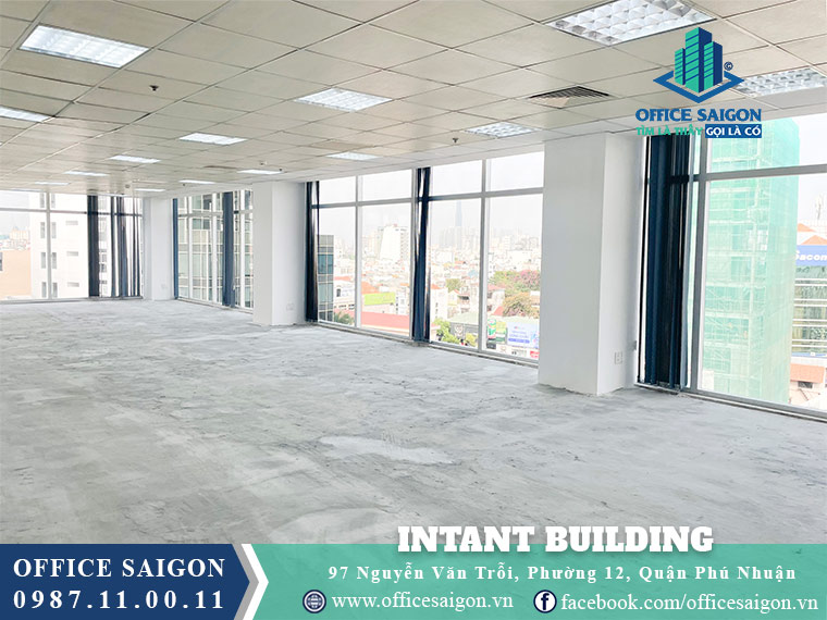 Diện tích cho thuê toà nhà Intant Building Quận Phú Nhuận