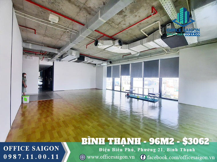 Thuê văn phòng Quận Bình Thạnh - 96m2