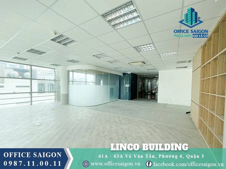 Mặt bằng cho thuê toà nhà Linco Building Võ Văn Tần Quận 3