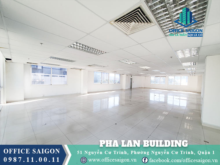 Diện tích cho thuê văn phòng Pha Lan Building Quận 1