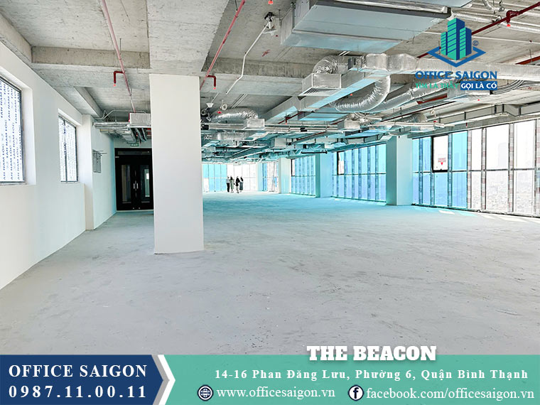 Mặt bằng cho thuê toà nhà The Beacon Tower quận Bình Thạnh