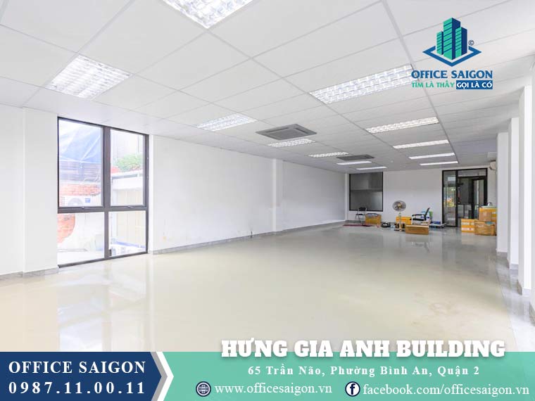 Diện tích toà nhà Hưng Gia Anh Building Quận 2