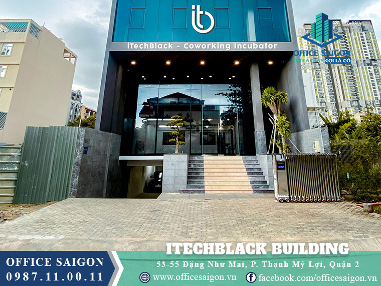 Mặt tiền tòa nhà iTechBlack Building Quận 2