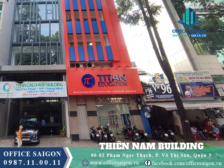 Toà nhà Thiên Nam Building đường Phạm Ngọc Thạch Quận 3