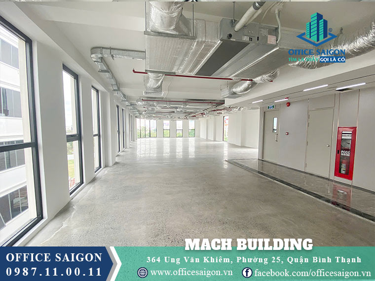 Diện tích tòa nhà Mach Building 364 Ung Văn Khiêm