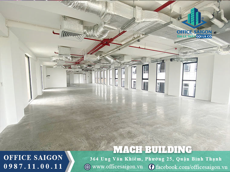 Mặt bằng tòa nhà Mach Building 364 Ung Văn Khiêm