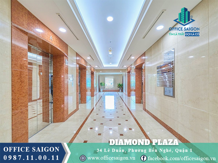 Thang máy toà nhà Diamond Plaza Lê Duẩn