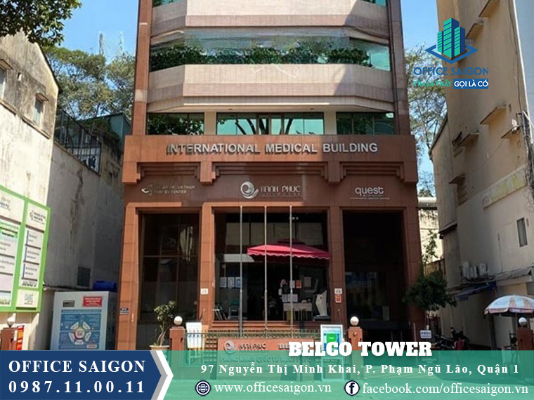 Lối vào toà nhà Belco Tower Nguyễn Thị Minh Khai Quận 1