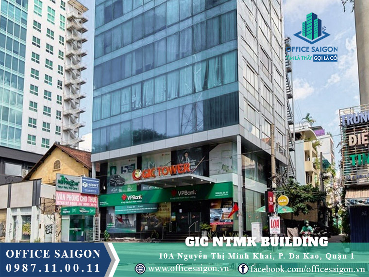 Lối vào toà nhà GIC Building Nguyễn Thị Minh Khai