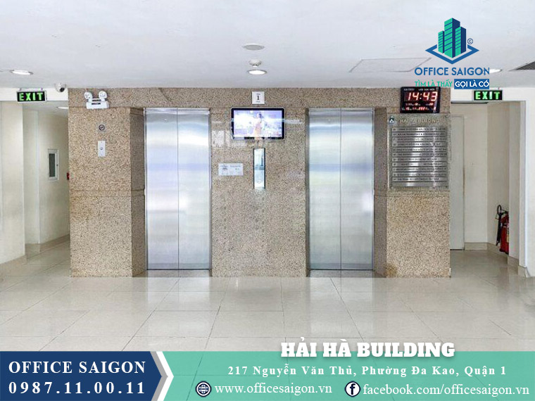 Thang máy toà nhà Hải Hà Building
