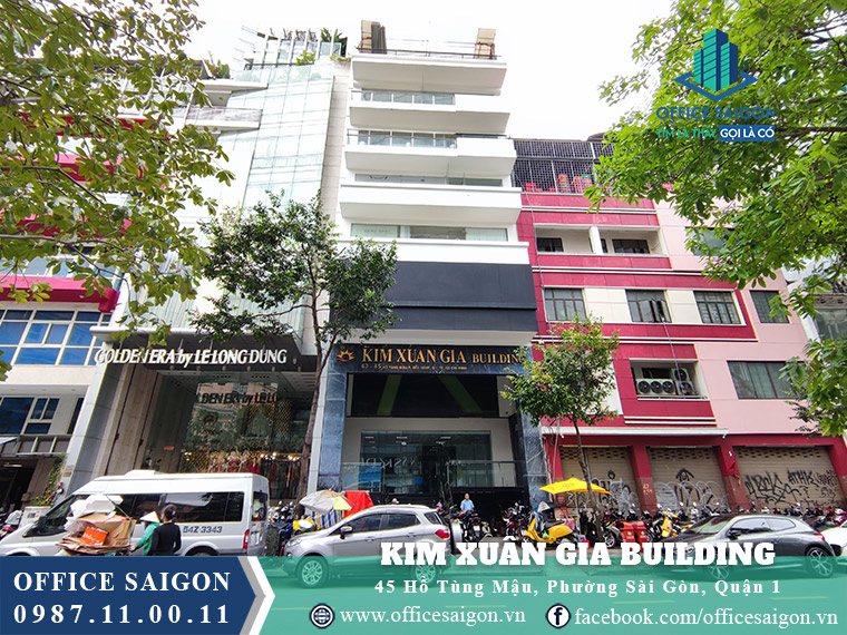 Vị trí Tòa nhà Kim Xuân Gia Building