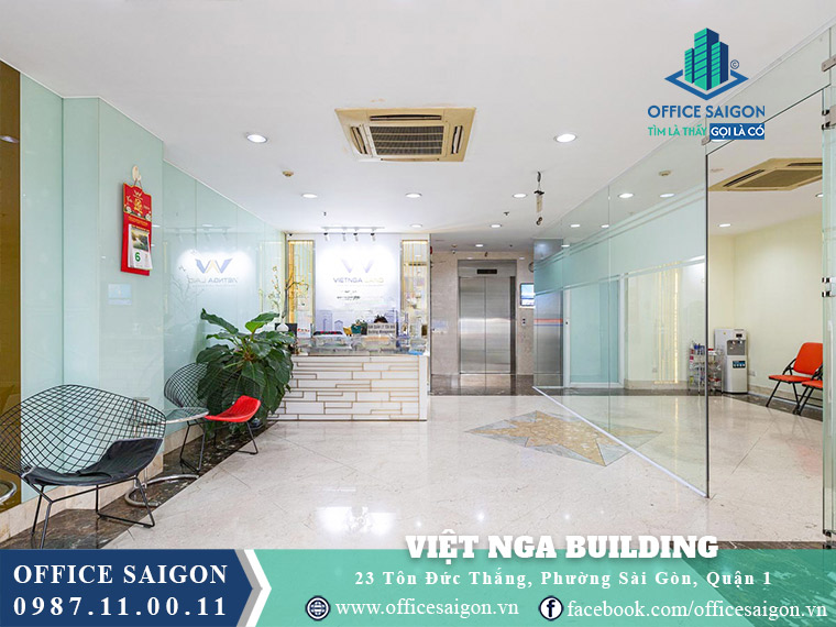 Lễ tân toà nhà Việt Nga Building Tôn Đức Thắng