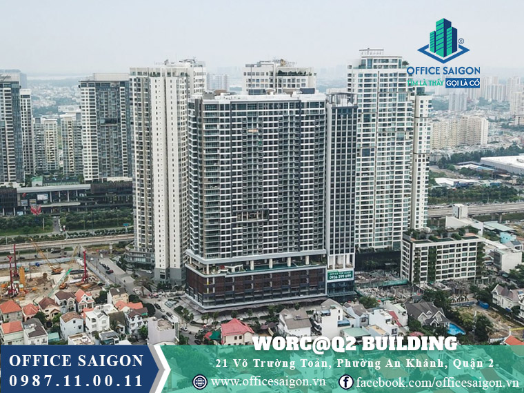 Toà nhà Worc@Q2 Building đường Võ Trường Toản Quận 2