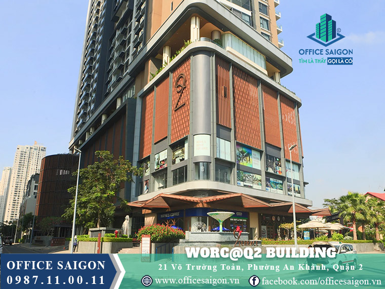Lối vào toà nhà Worc@Q2 Building Quận 2