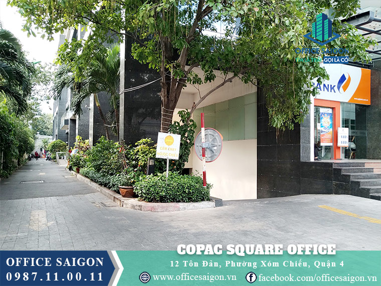 Lối vào hầm Văn phòng cho thuê Copac Building