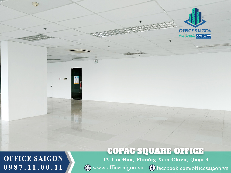 Mặt bằng trống tại Văn phòng cho thuê Copac Building