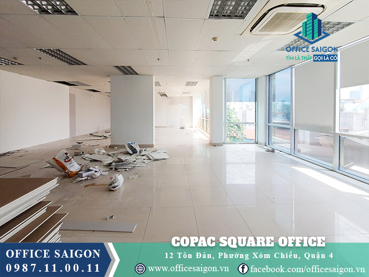 Mặt bằng trống tại Văn phòng cho thuê Copac Building