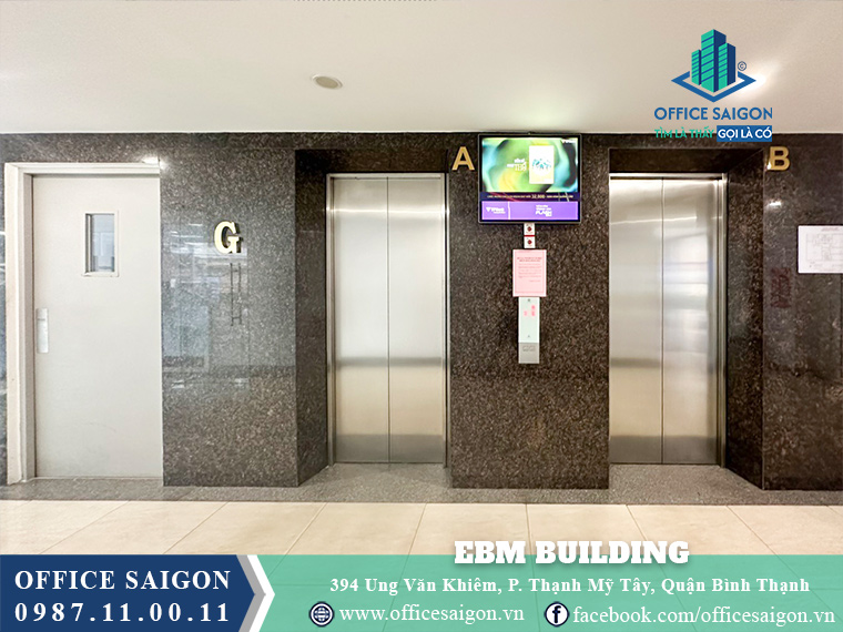 Thang máy tòa nhà EBM Building Quận Bình Thạnh