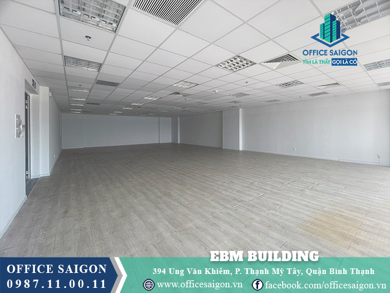 Mặt bằng máy tòa nhà EBM Building Quận Bình Thạnh