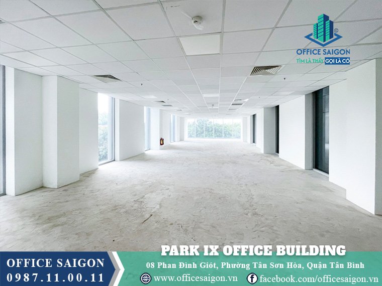 Mặt bằng tòa nhà Park IX Office Building Phan Đình Giót