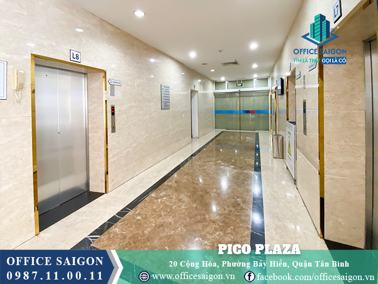 Thang máy tòa nhà Pico Plaza Building Quận Tân Bình