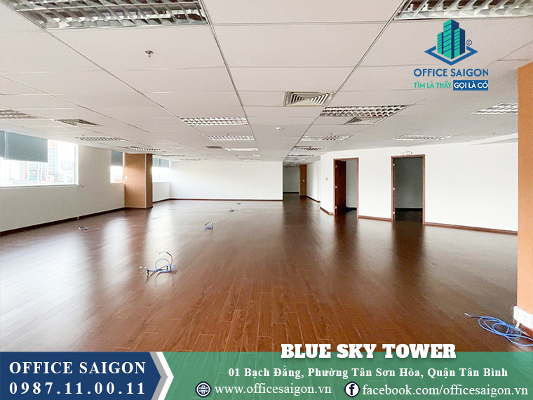 Mặt bằng tòa nhà Blue Sky Tower Bạch Đằng Quận Tân Bình