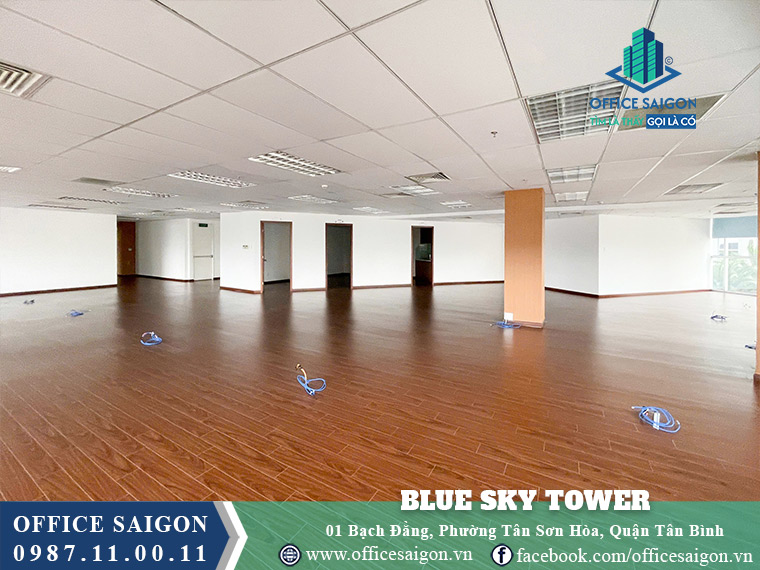 Mặt bằng tòa nhà Blue Sky Tower Bạch Đằng Quận Tân Bình