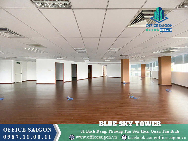 Mặt bằng tòa nhà Blue Sky Tower Bạch Đằng Quận Tân Bình