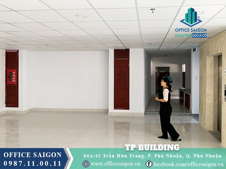 mặt bằng trống tại TP Building