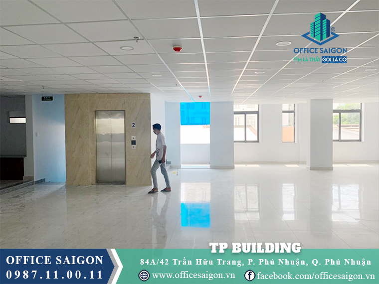 mặt bằng trống tại TP Building