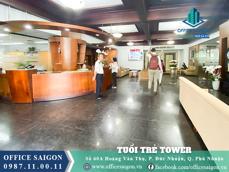 Sãnh tầng trệt Tuổi Trẻ Tower