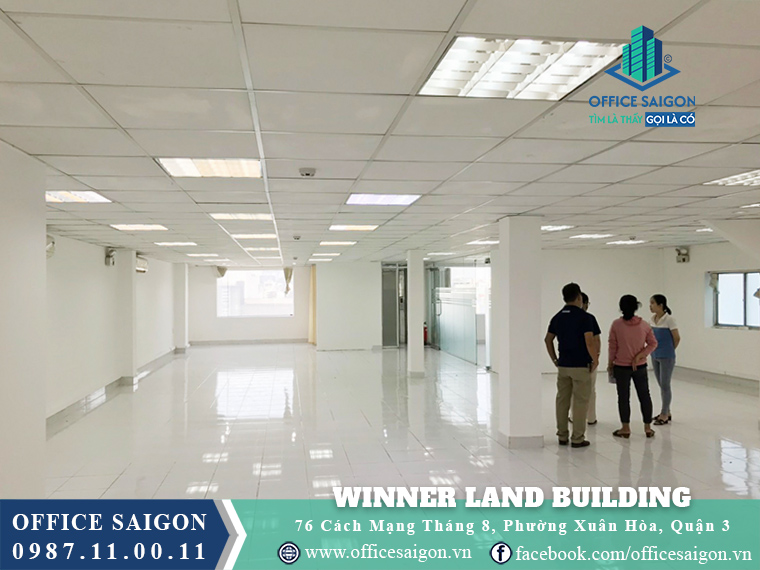 Mặt bằng tòa nhà Winner Land Building Cách Mạng Tháng 8