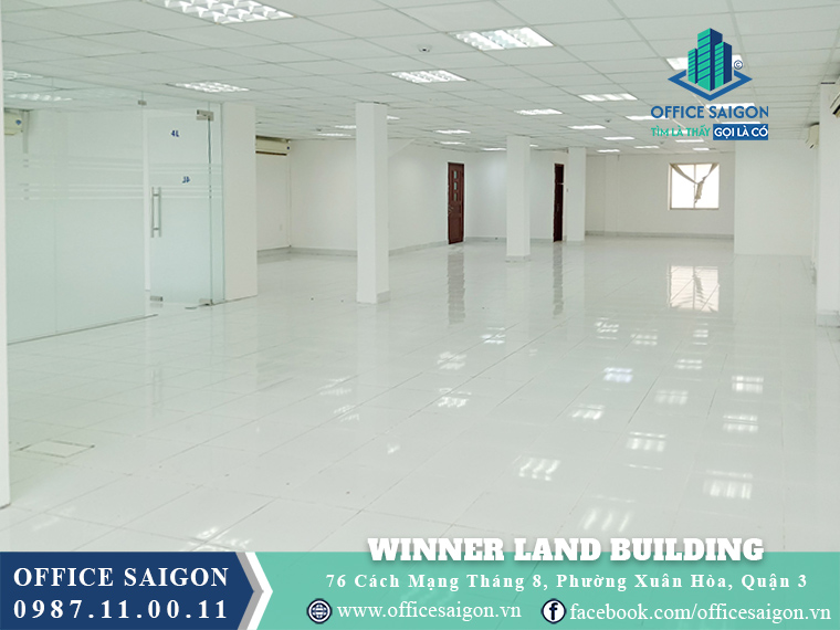 Mặt bằng tòa nhà Winner Land Building Cách Mạng Tháng 8