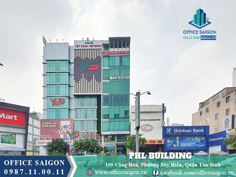 Toà nhà PHL Building Cộng Hoà