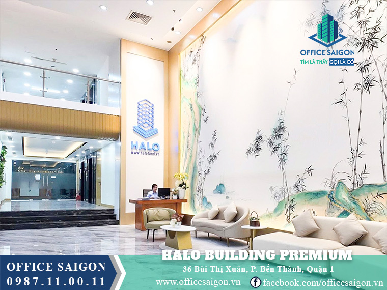 Lễ tân Halo Building Premium